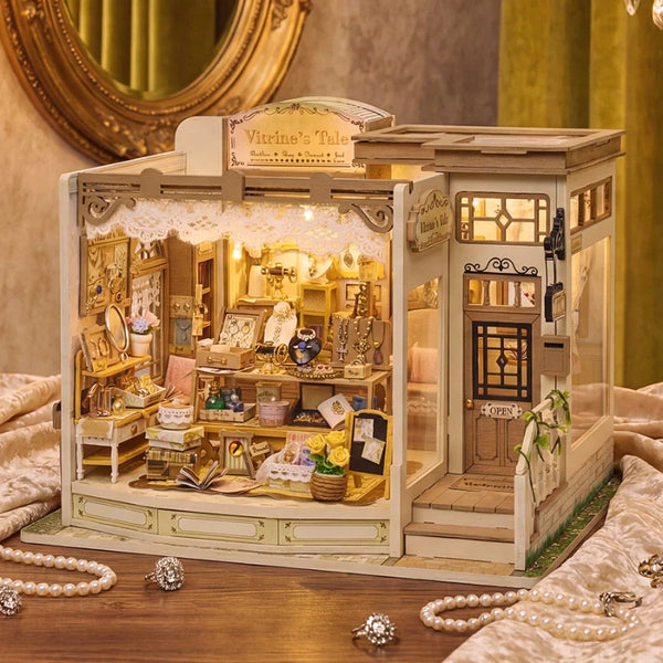 Miniature House Kit - Vitrine's Tale | The Magical Jeweler