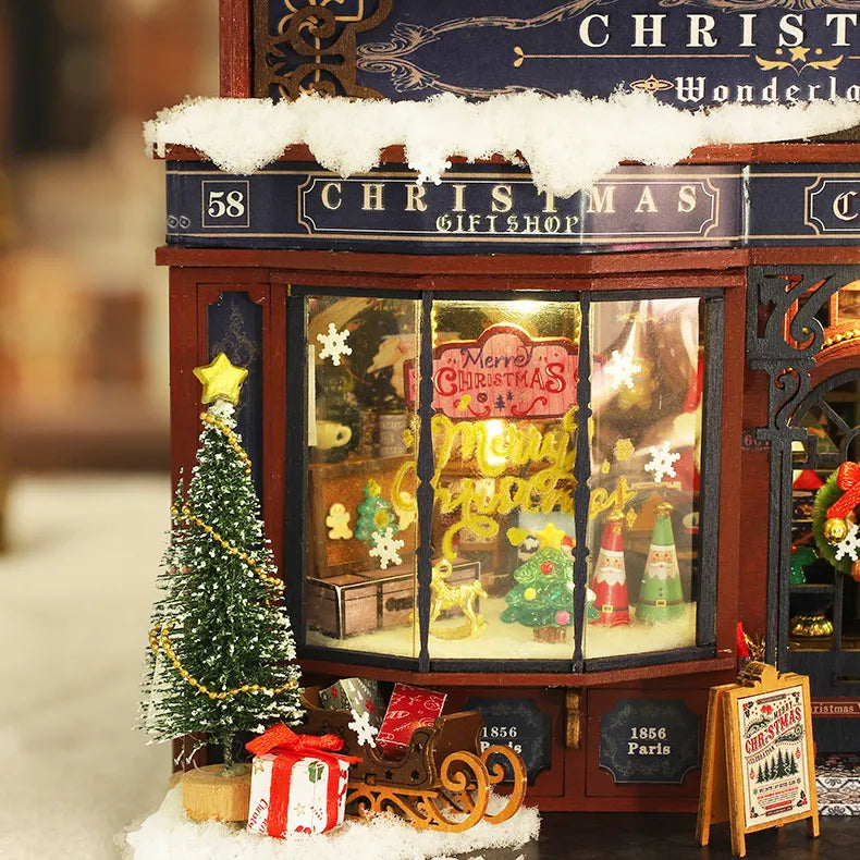 Kit maison miniature Christmas Wonderland