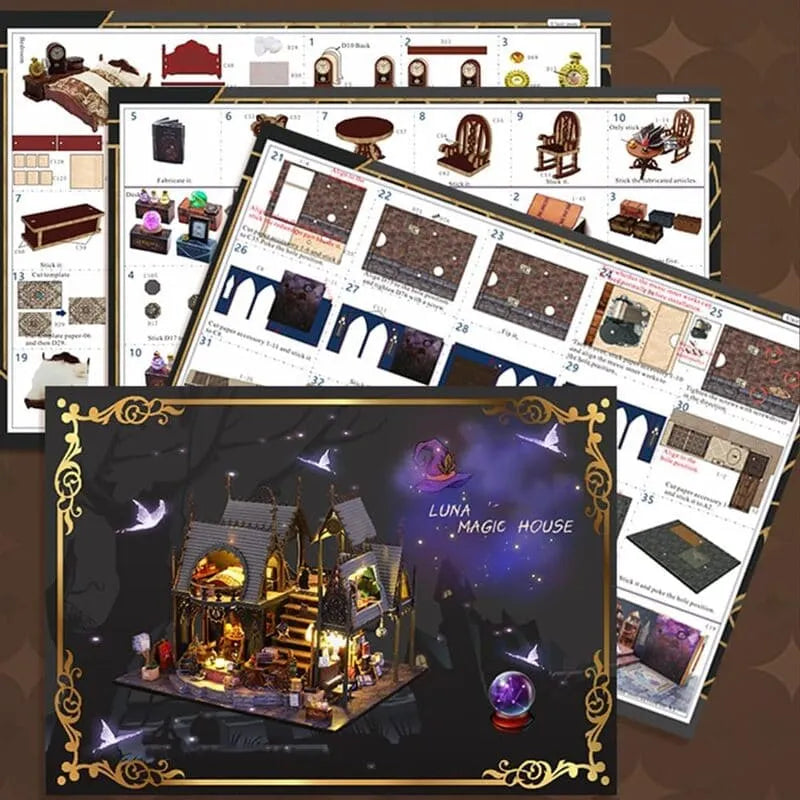 Luna Magic House | Miniatuurhuisbouwpakket