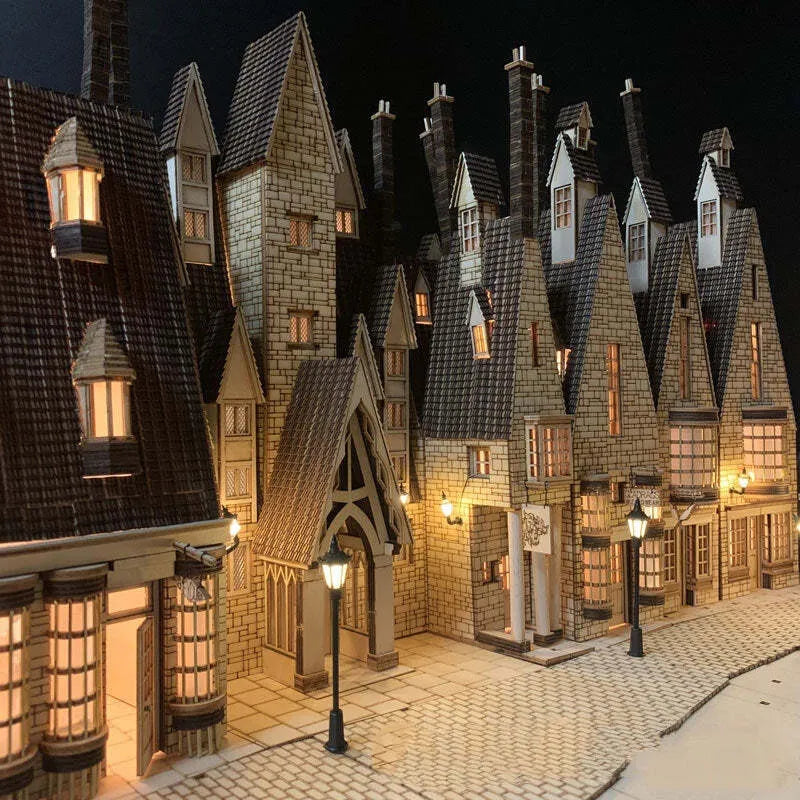 Kit de maison miniature du village magique