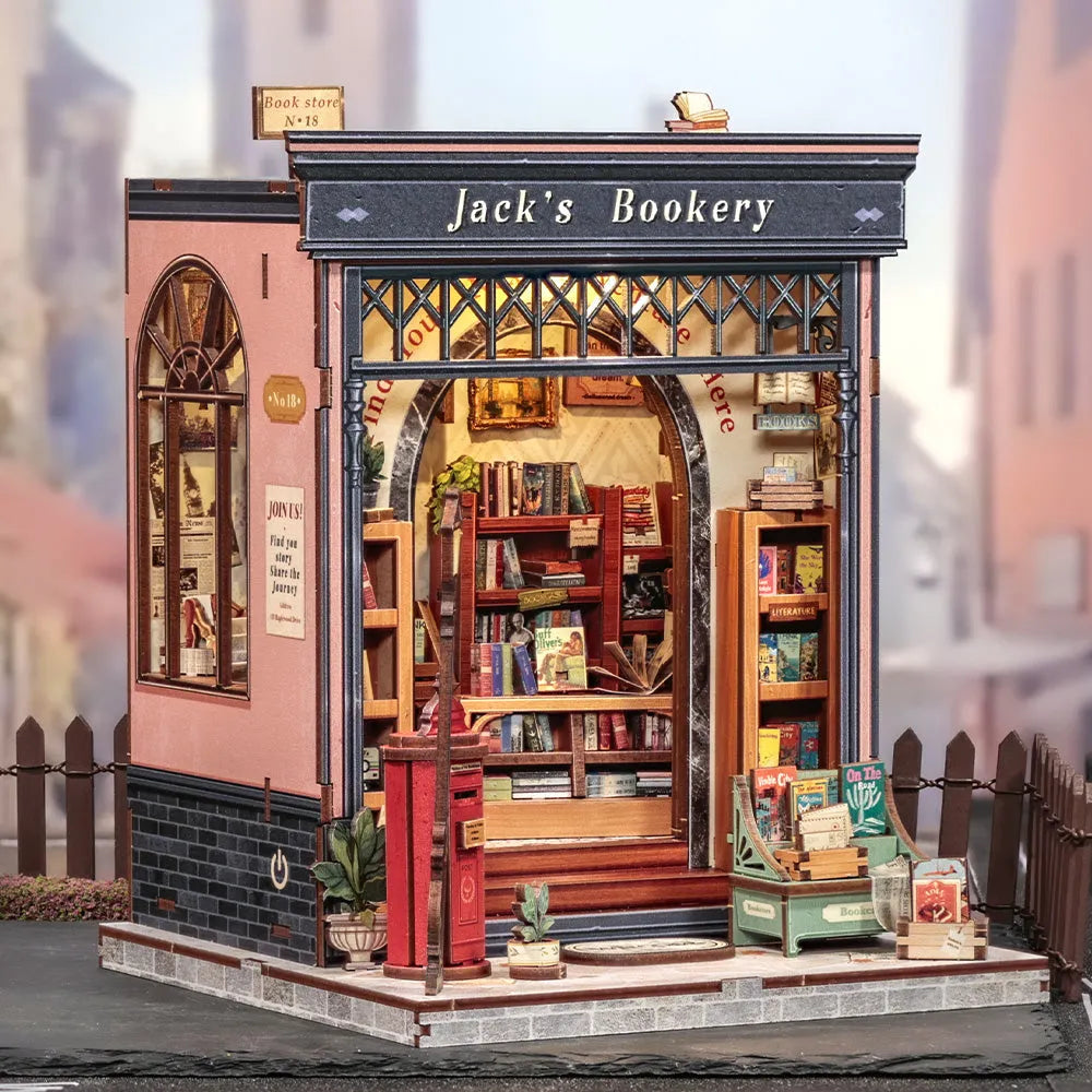 Miniature House Kit - Jack's Bookery