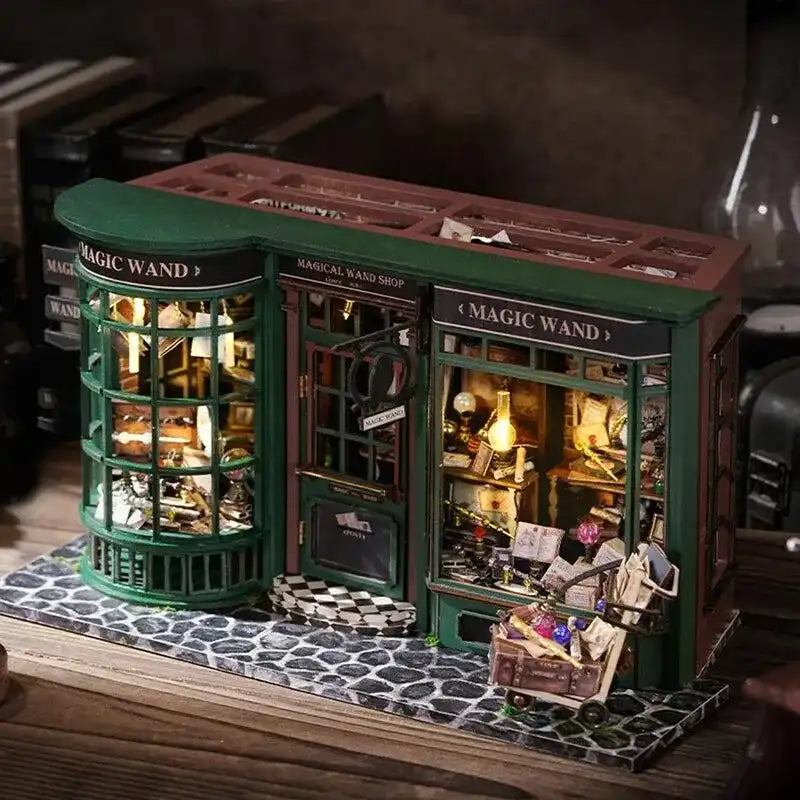 The Grand Magic Wand Emporium — craftsmanship detail