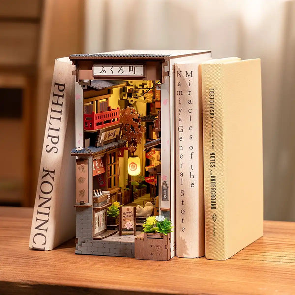 Sakura Wine Alley — DIY Book Nook Kit