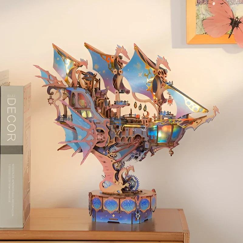 3D Wooden Puzzle - Magical Galaxy
