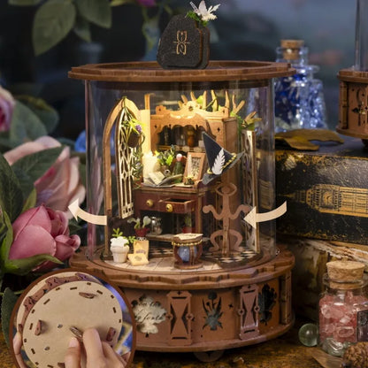 Wooden Music Box "Magic Music Box"