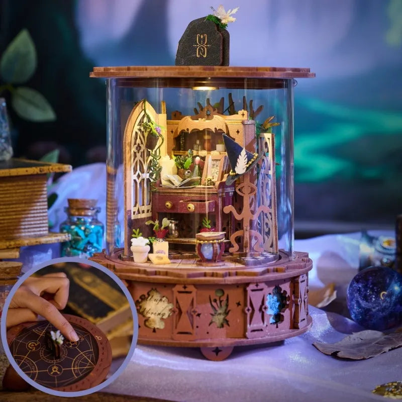 Wooden Music Box "Magic Music Box"