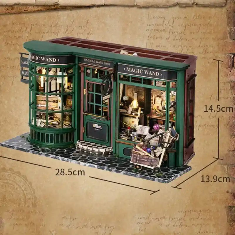 The Grand Magic Wand Emporium | Miniatuurhuisbouwpakket