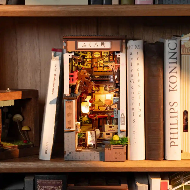 On your bookshelf