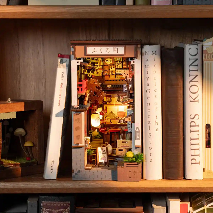 A Japanese Winter Alley, Built by Your Own Hands