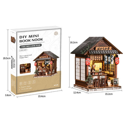 The Mellow Pub DIY Mini Book Nook Kit