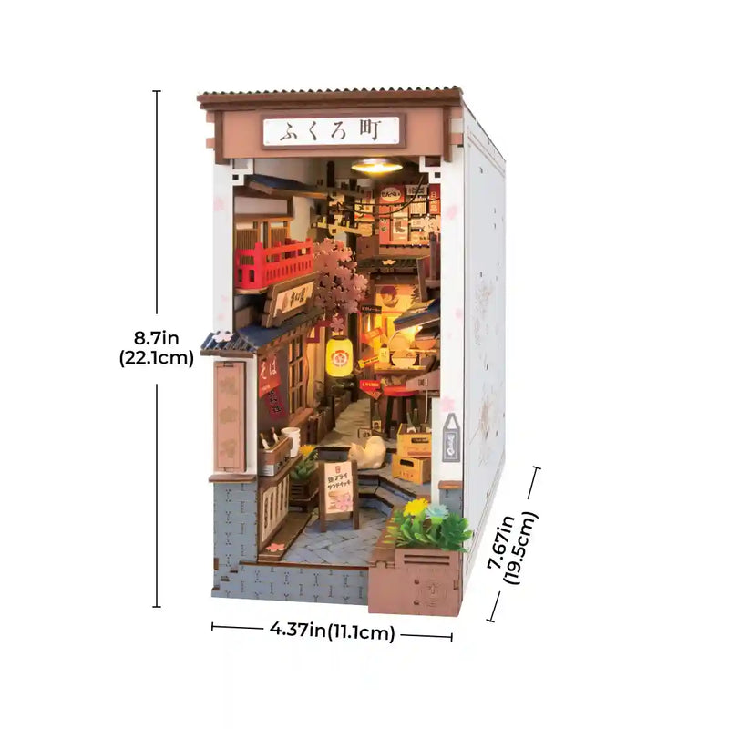 Sakura Wine Alley | Book Nook-bouwpakket