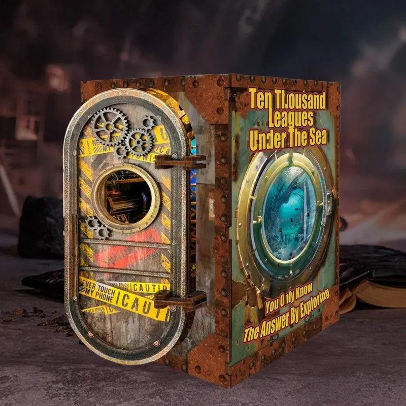 10,000 Leagues in the Deep Sea | Book Nook-bouwpakket