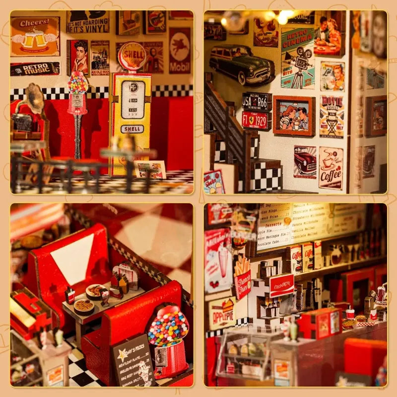Book Nook - 1950s Diner