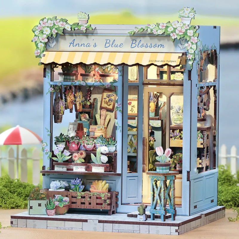 Anna's Blue Blossom | Book Nook-bouwpakket