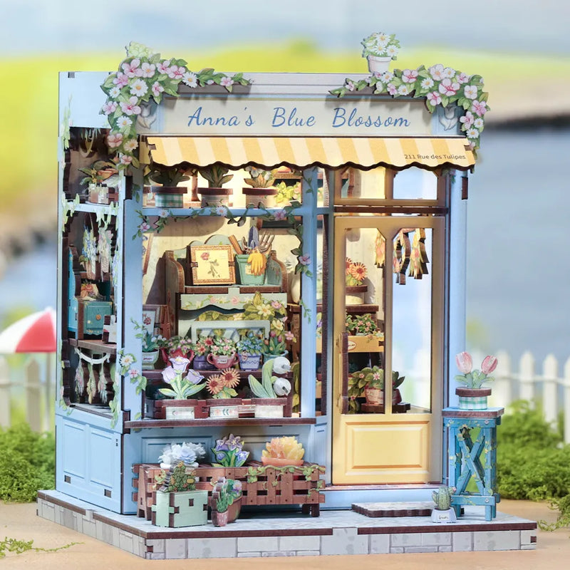 Anna's Blue Blossom | Book Nook-bouwpakket