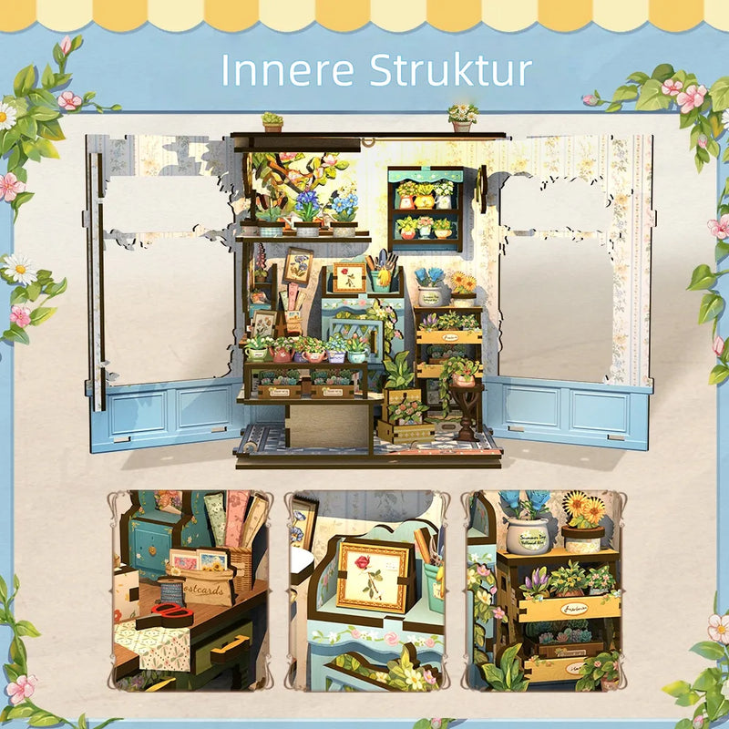 Anna's Blue Blossom | Book Nook-bouwpakket