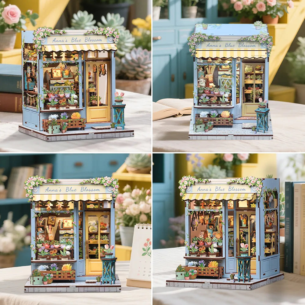 Book Nook - Anna's Blue Blossom