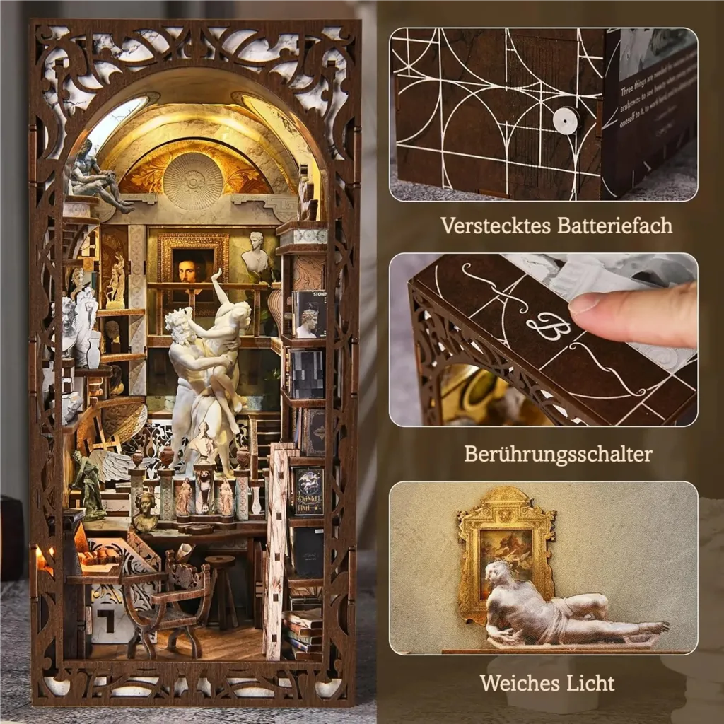 Bernini's Sculpture Workshop | Book Nook-bouwpakket