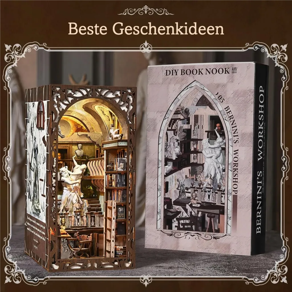 Bernini's Sculpture Workshop | Book Nook-bouwpakket