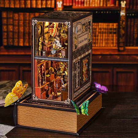 Kit Book Nook Salle de collection de papillons