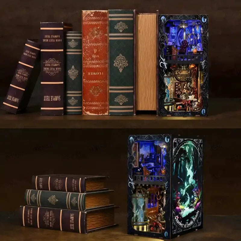 Kit Book Nook Chambre des créatures exotiques