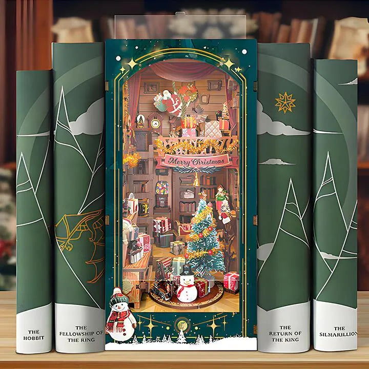 Book Nook - Christmas Jingle Cabin