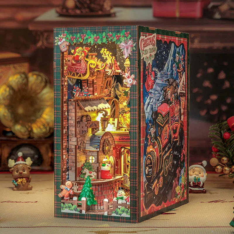 Book Nook - Christmas Wish Store | Christmas Diorama