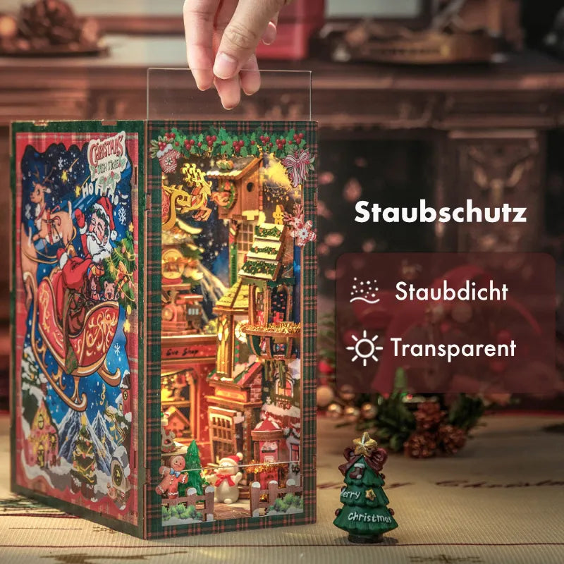 Book Nook - Christmas Wish Store | Christmas Diorama
