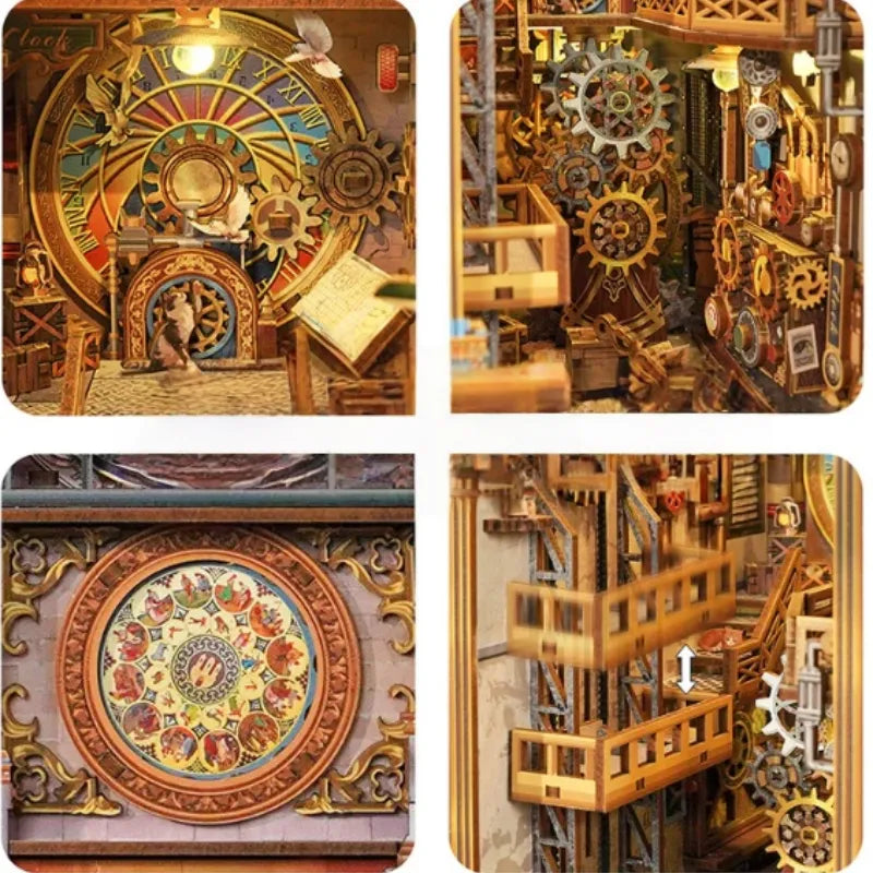 Build a view into the clock tower