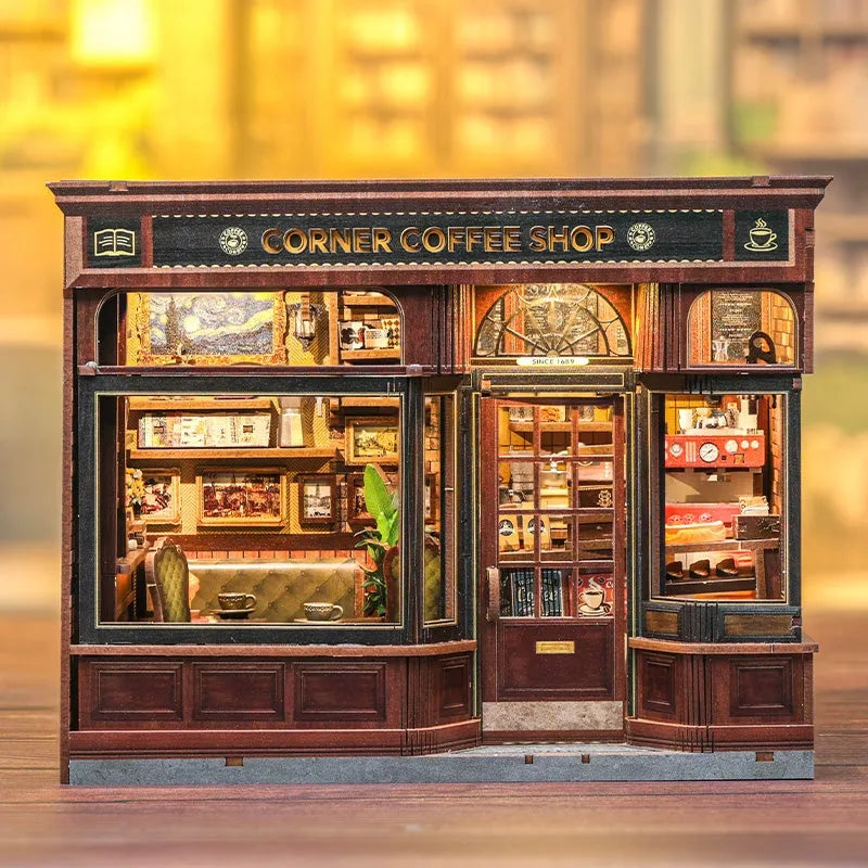 Corner Coffee Shop | Miniatuurhuisbouwpakket