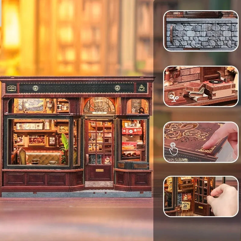 Corner Coffee Shop | Miniatuurhuisbouwpakket