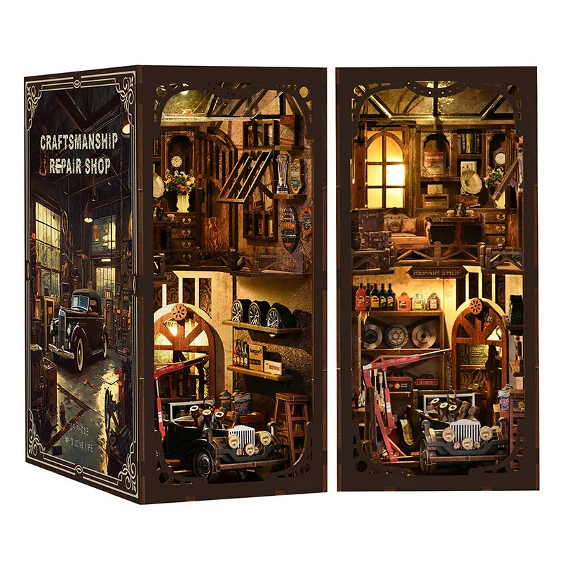 Craftsmanship Repair Shop | Book Nook-bouwpakket
