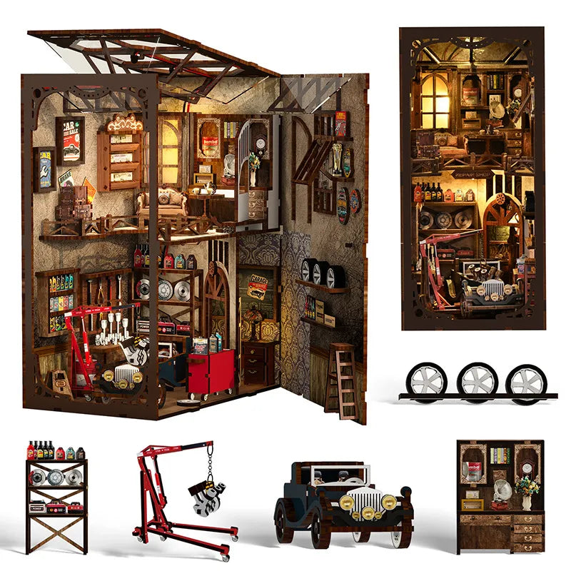 Craftsmanship Repair Shop | Book Nook-bouwpakket