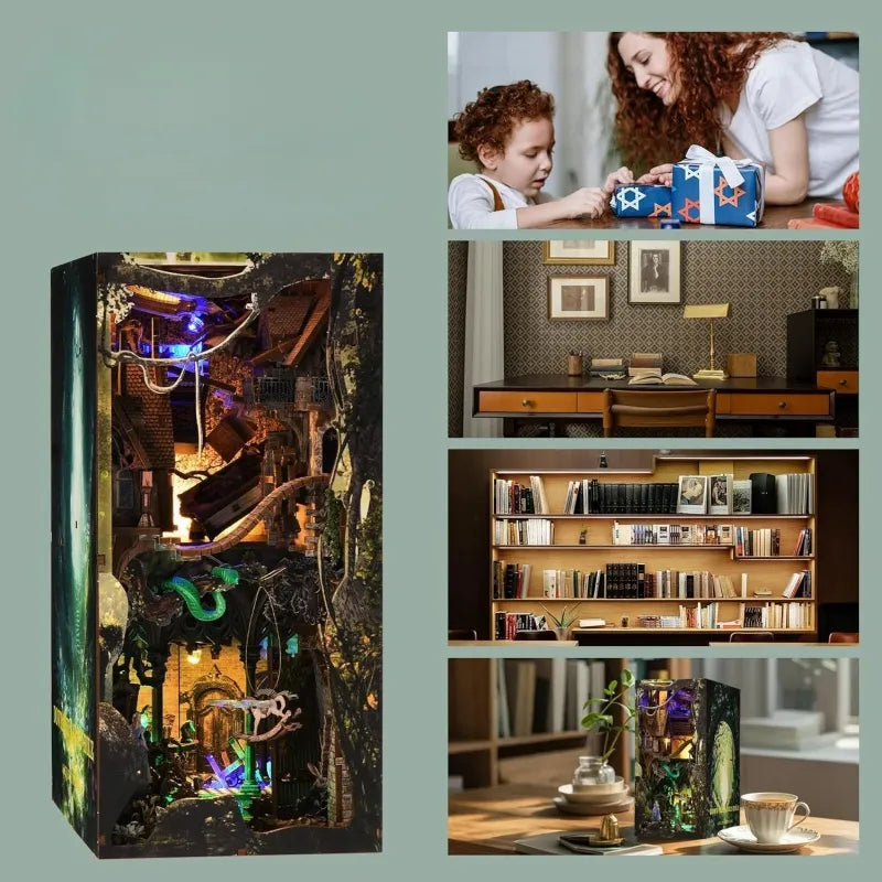 Down the Rabbit Hole Alice in Wonderland | Book Nook-bouwpakket