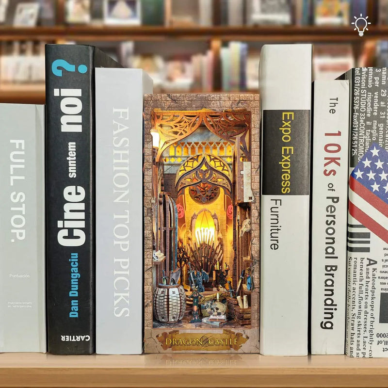 Dragon Castle | Book Nook-bouwpakket