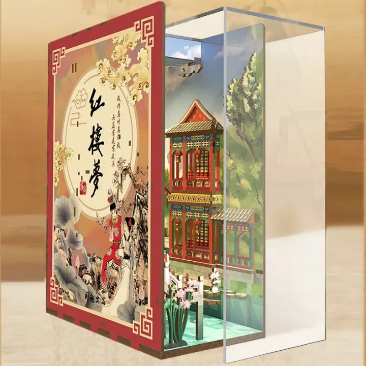 Dream of Red Mansions | Book Nook-bouwpakket