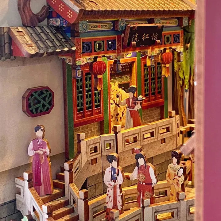 Dream of Red Mansions | Book Nook-bouwpakket