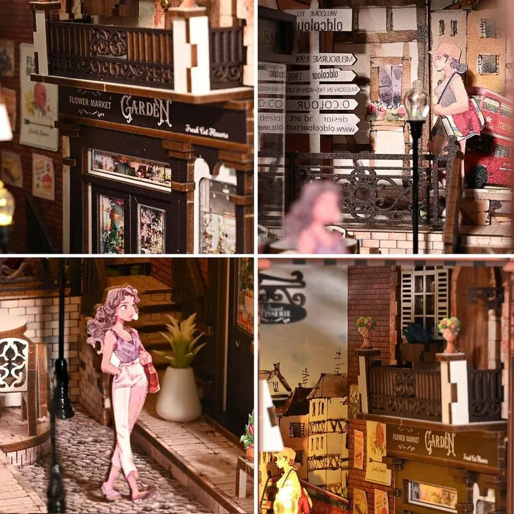Build a little European street