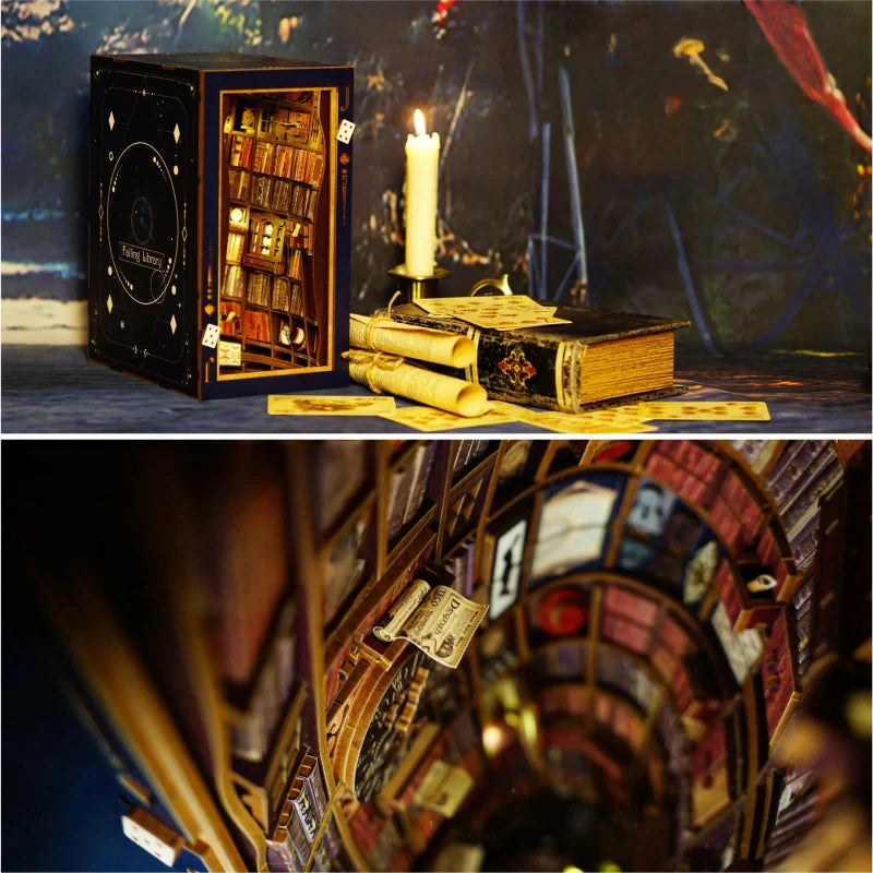 Falling Library | Book Nook-bouwpakket