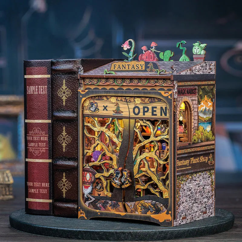 Fantasy Plant Shop | Book Nook-bouwpakket
