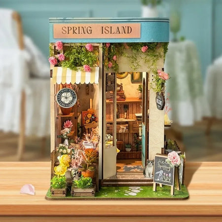 Florist's on Spring Island | Book Nook-bouwpakket