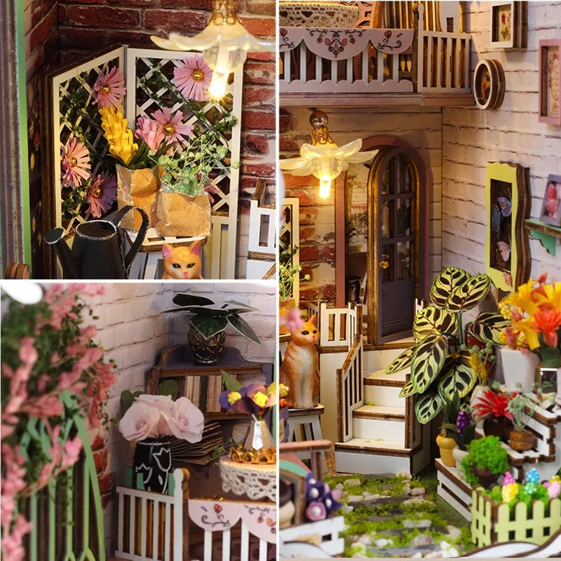 Flower House | Book Nook-bouwpakket