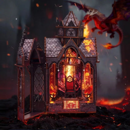 Book Nook Fourth Wing - Spire of the Wyrm