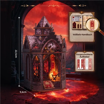 Book Nook Fourth Wing - Spire of the Wyrm