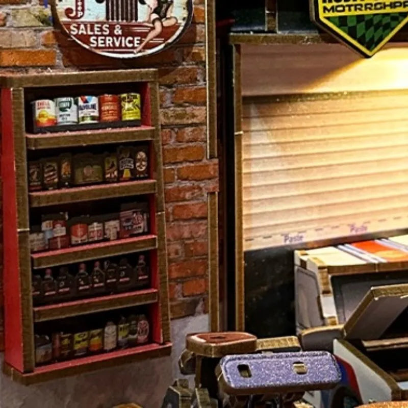 Garage | Book Nook-bouwpakket