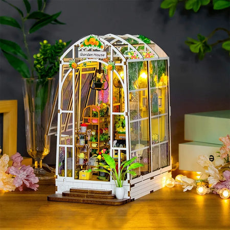 Kit Book Nook Maison de jardin
