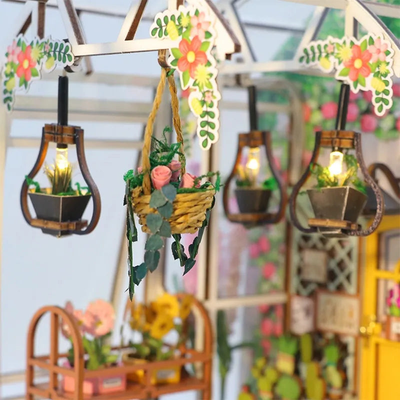 Kit Book Nook Maison de jardin
