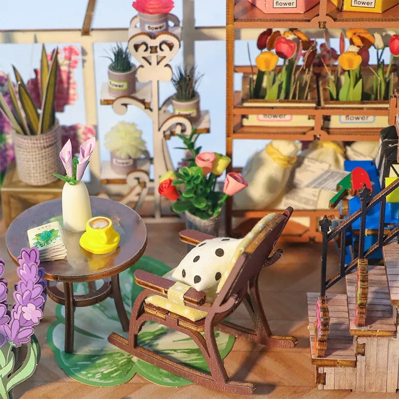 Kit Book Nook Maison de jardin