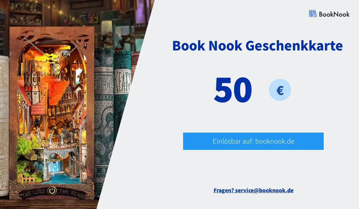 Gift Cards for Book Nook