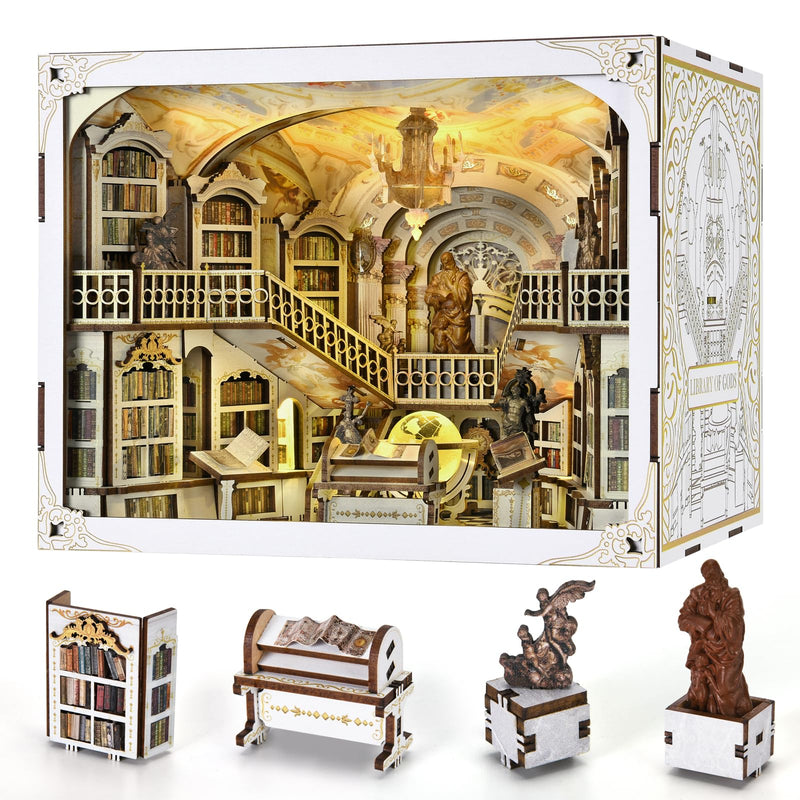 Library of Gods Max | Book Nook-bouwpakket